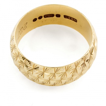 9ct gold 4.2g Wedding Ring size L